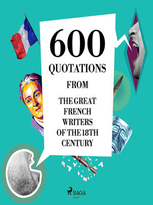 cover image of 600 Quotations from the Great French Writers of the 18th Century